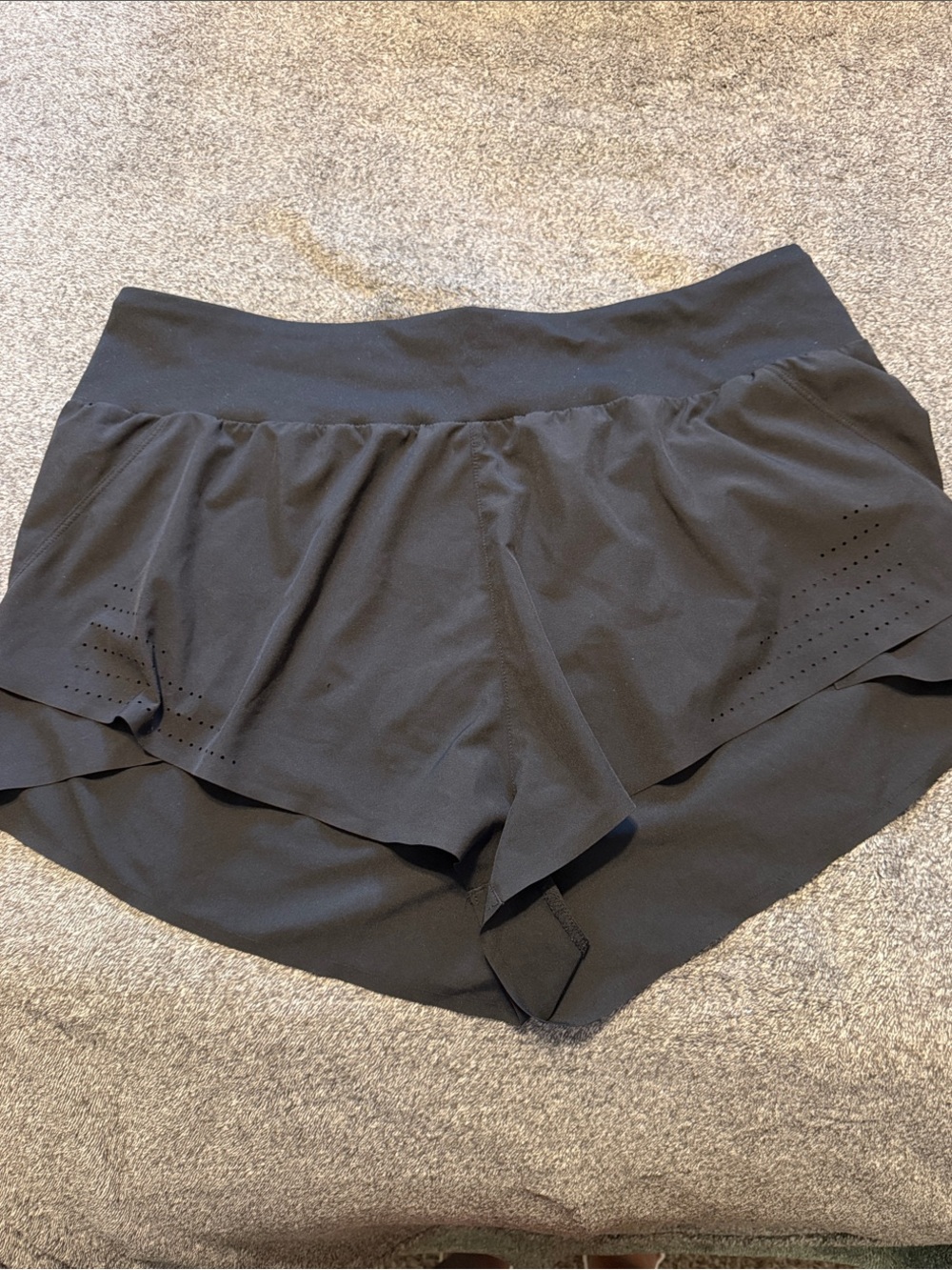 JoyLab Black Layered Workout Shorts
